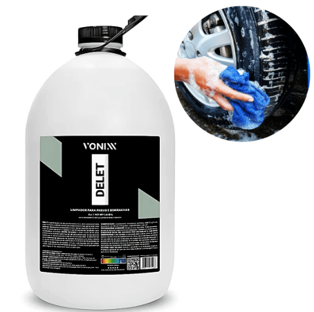 DELET LIMPADOR PARA PNEUS E BORRACHAS 5L VONIX | Bite